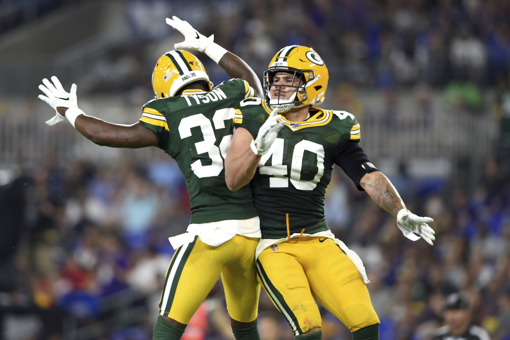 Ravens 26, Packers 13